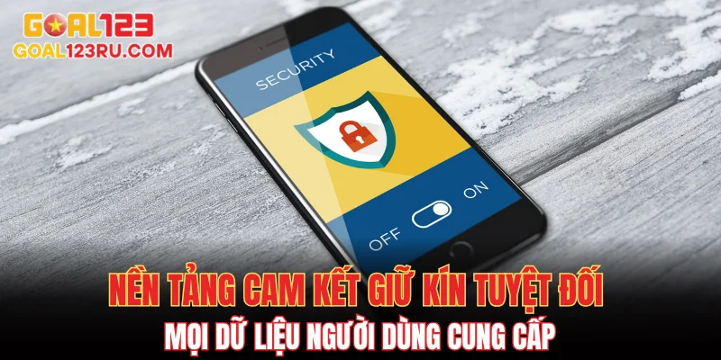 Chính Sách Bảo Mật GOAL123 - Chi Tiết Mới Nhất 2025 2 Nền tảng cam kết giữ kín tuyệt đối mọi dữ liệu người dùng cung cấp