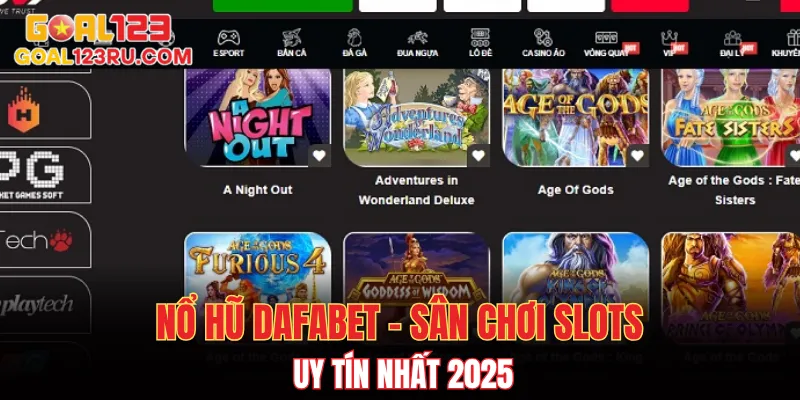 Nổ Hũ Dafabet - Hướng Dẫn Cách Săn Thưởng Trúng Jackpot 2 Nổ hũ Dafabet là sân chơi slots uy tín nhất 2025