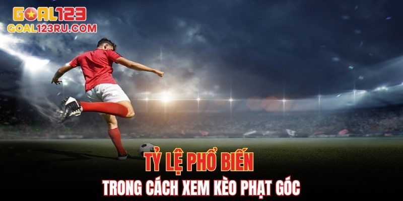 Tỷ lệ phổ biến trong cách xem kèo phạt góc